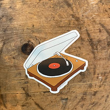 Turntable Sticker