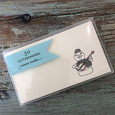 Sam the Snowman Mini Note