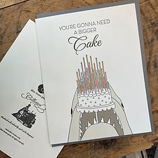 Bigger Cake Card