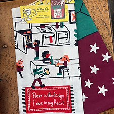 Beer in the Fridge Dish Towel