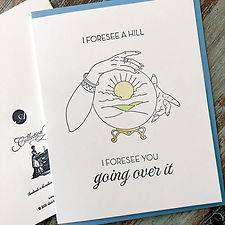 Foresee A Hill Card