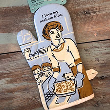 I Love My Asshole Kids Oven Mitt