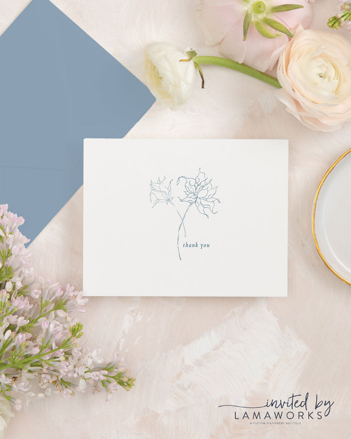 Emilee | Folded Thank You Cards