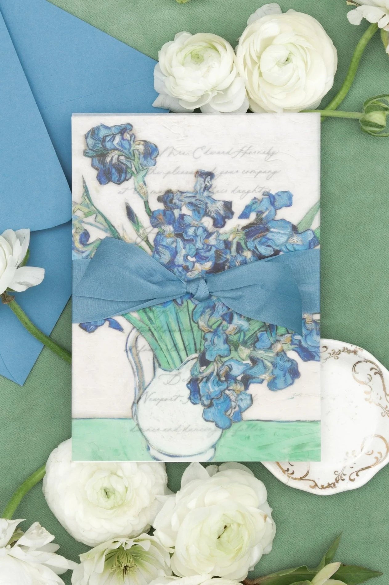 Printed Vellum Overlay