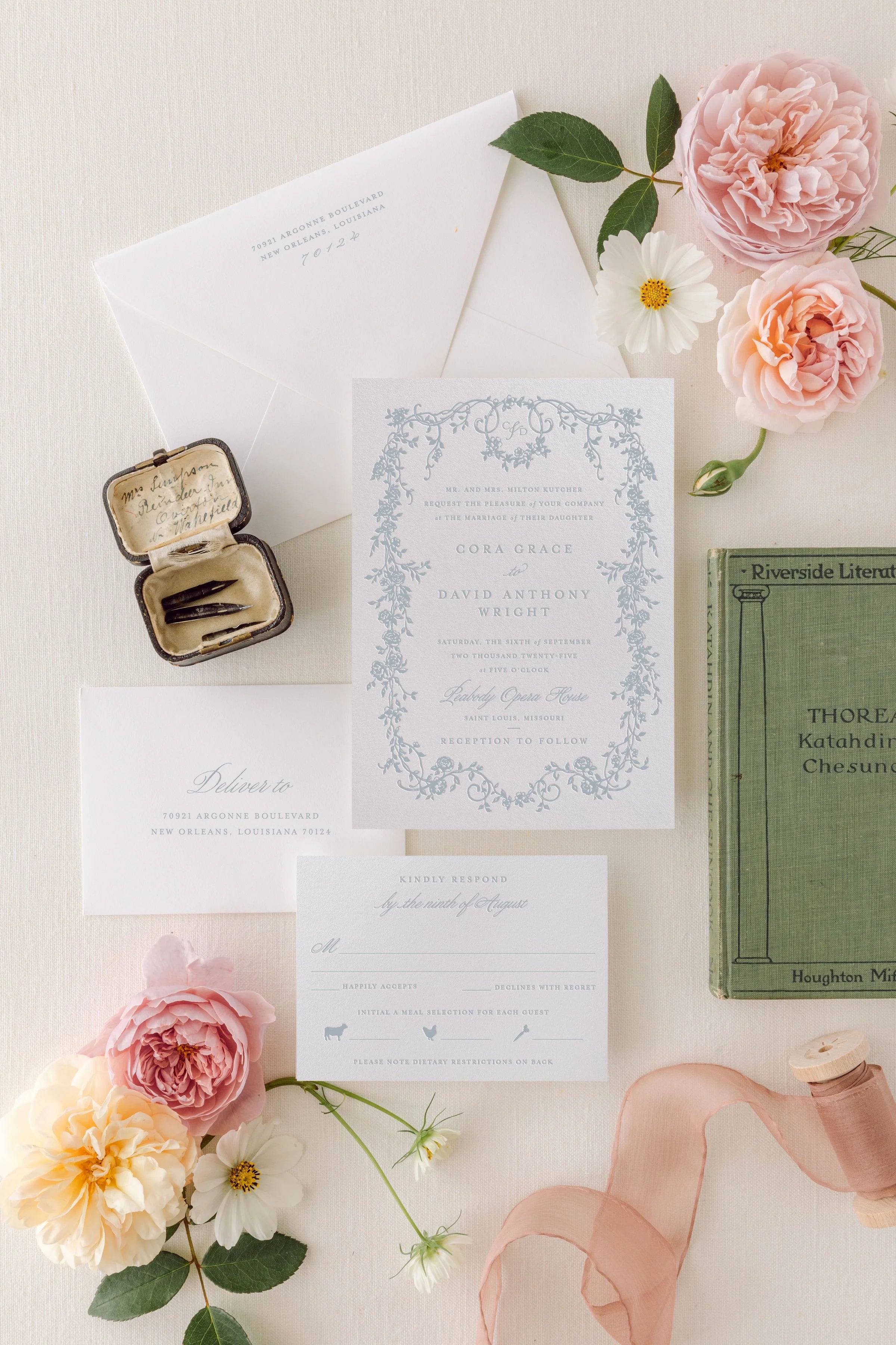 Anderson | Wedding Invitation with RSVP