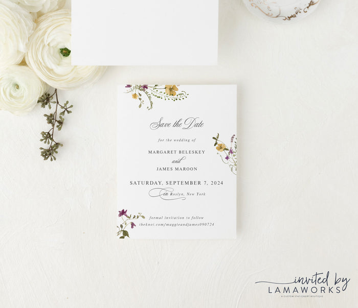 Maggie - Save the Date - Vertical