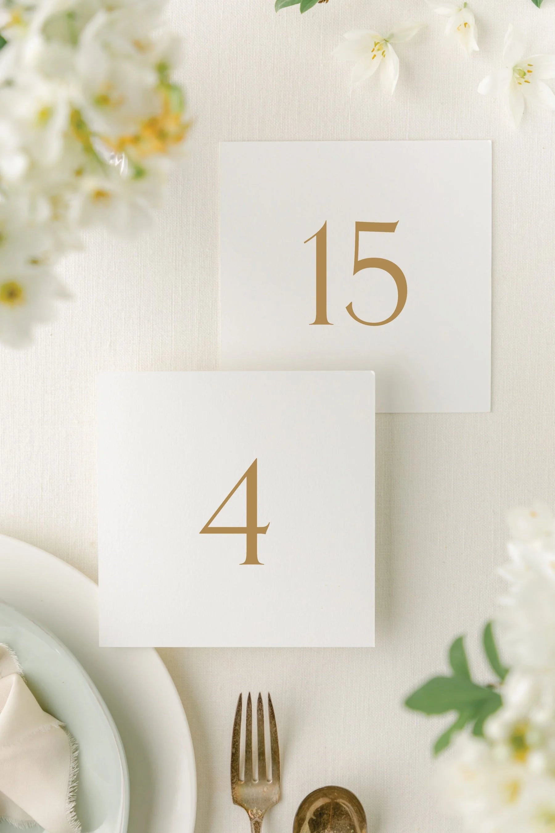 Dolce | Wedding Table Numbers