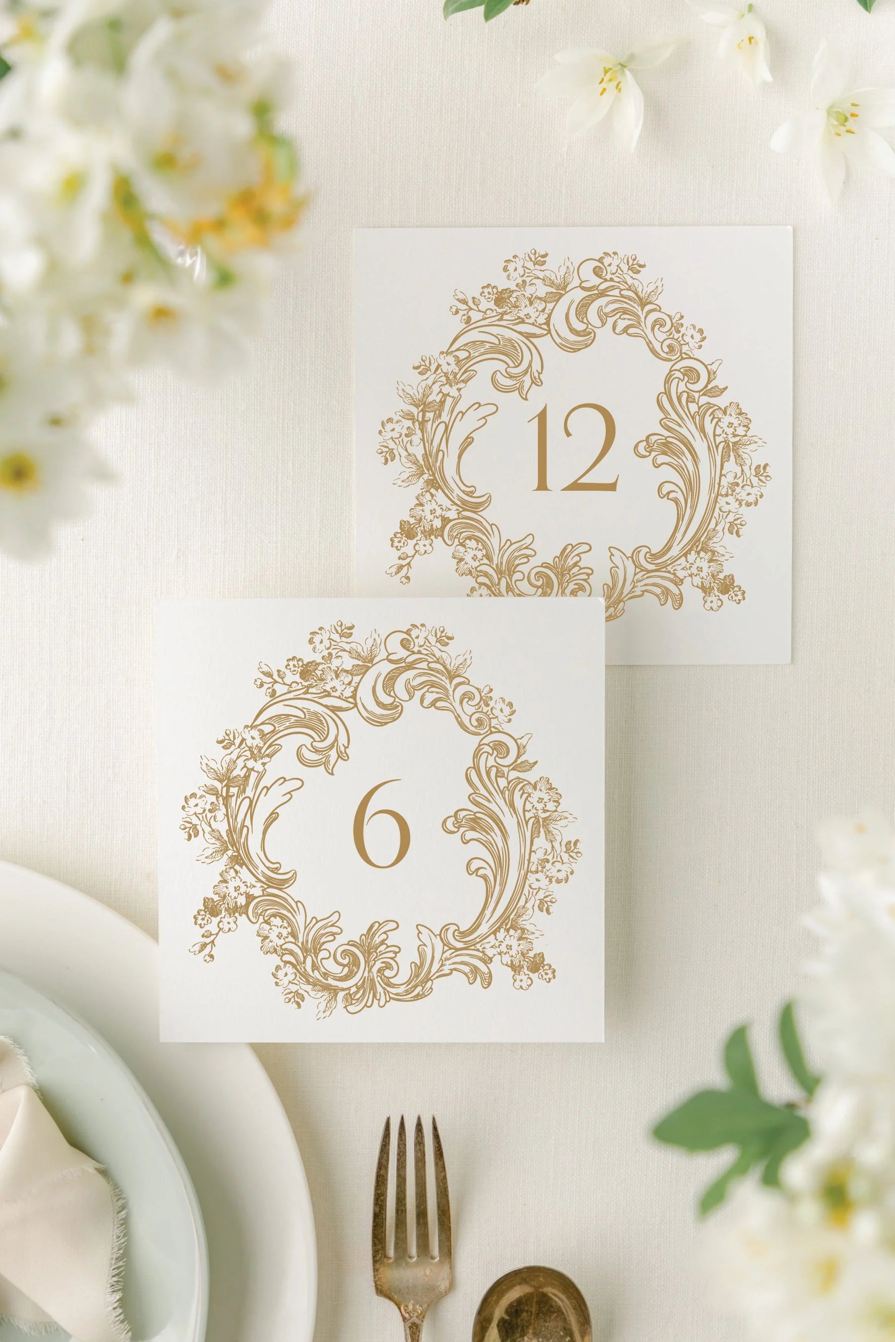 Tavi | Wedding Table Numbers