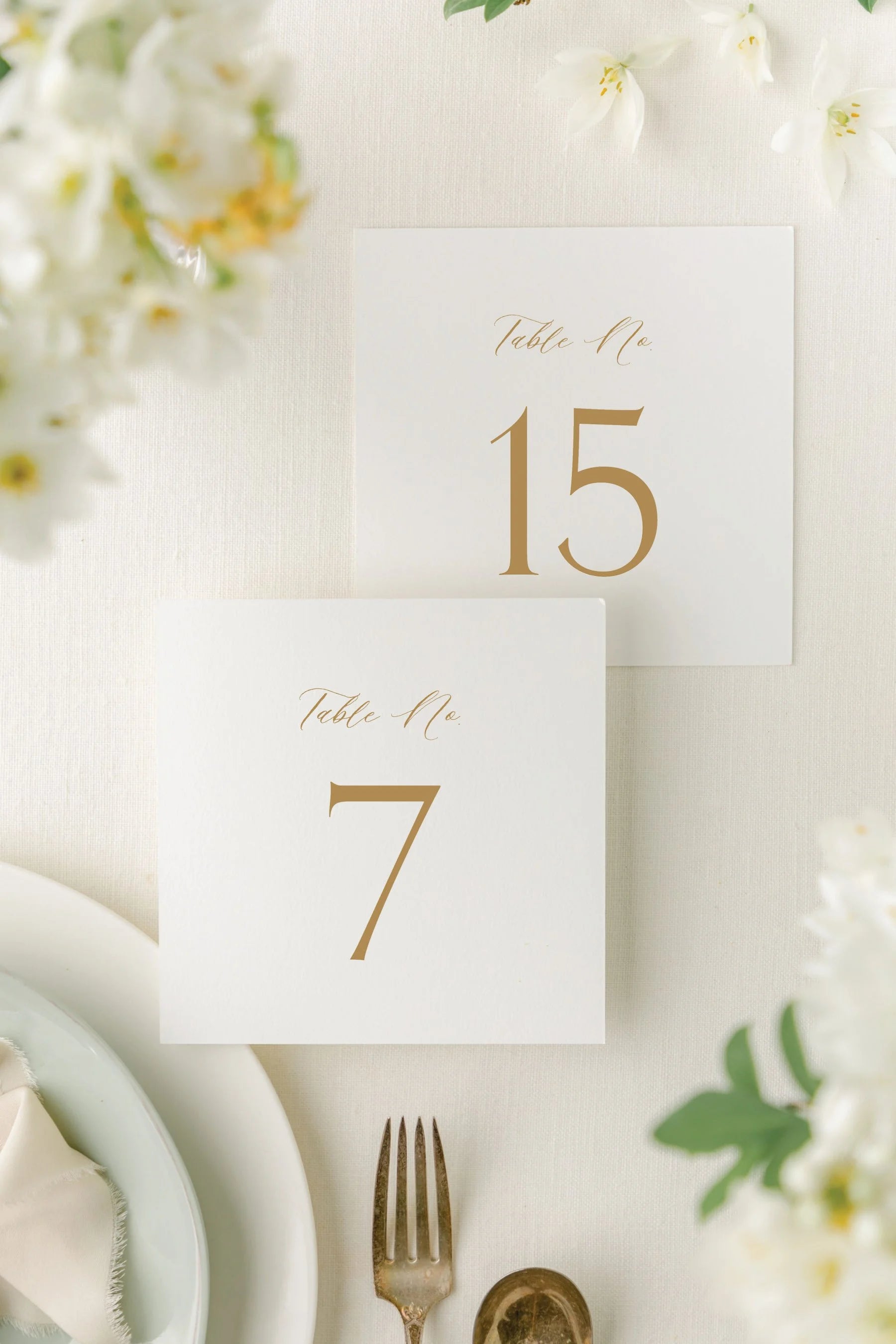 Olivia | Wedding Table Numbers