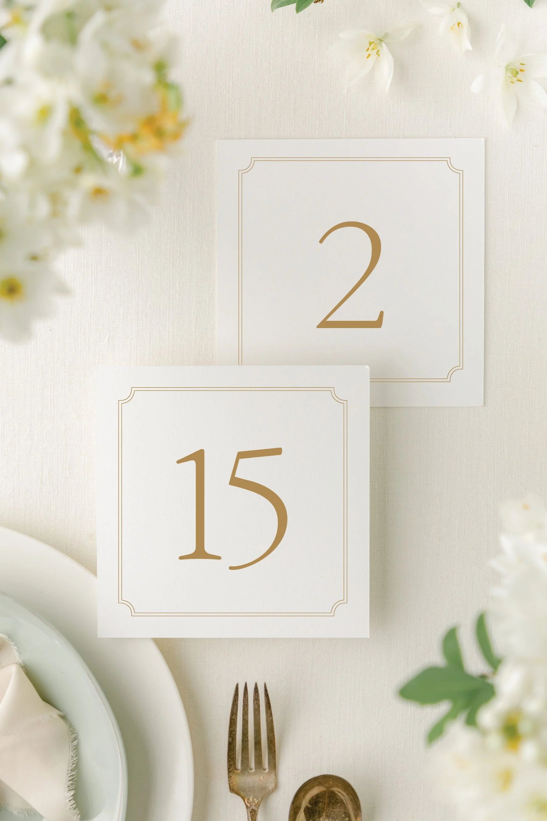 Parker | Wedding Table Numbers