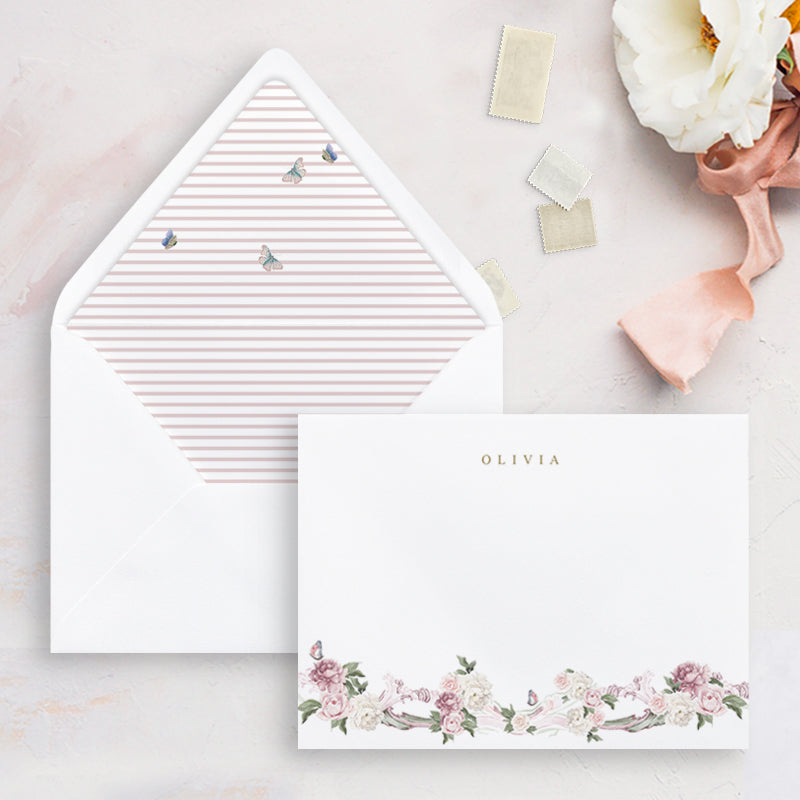 Vintage Florals Kids Notelets