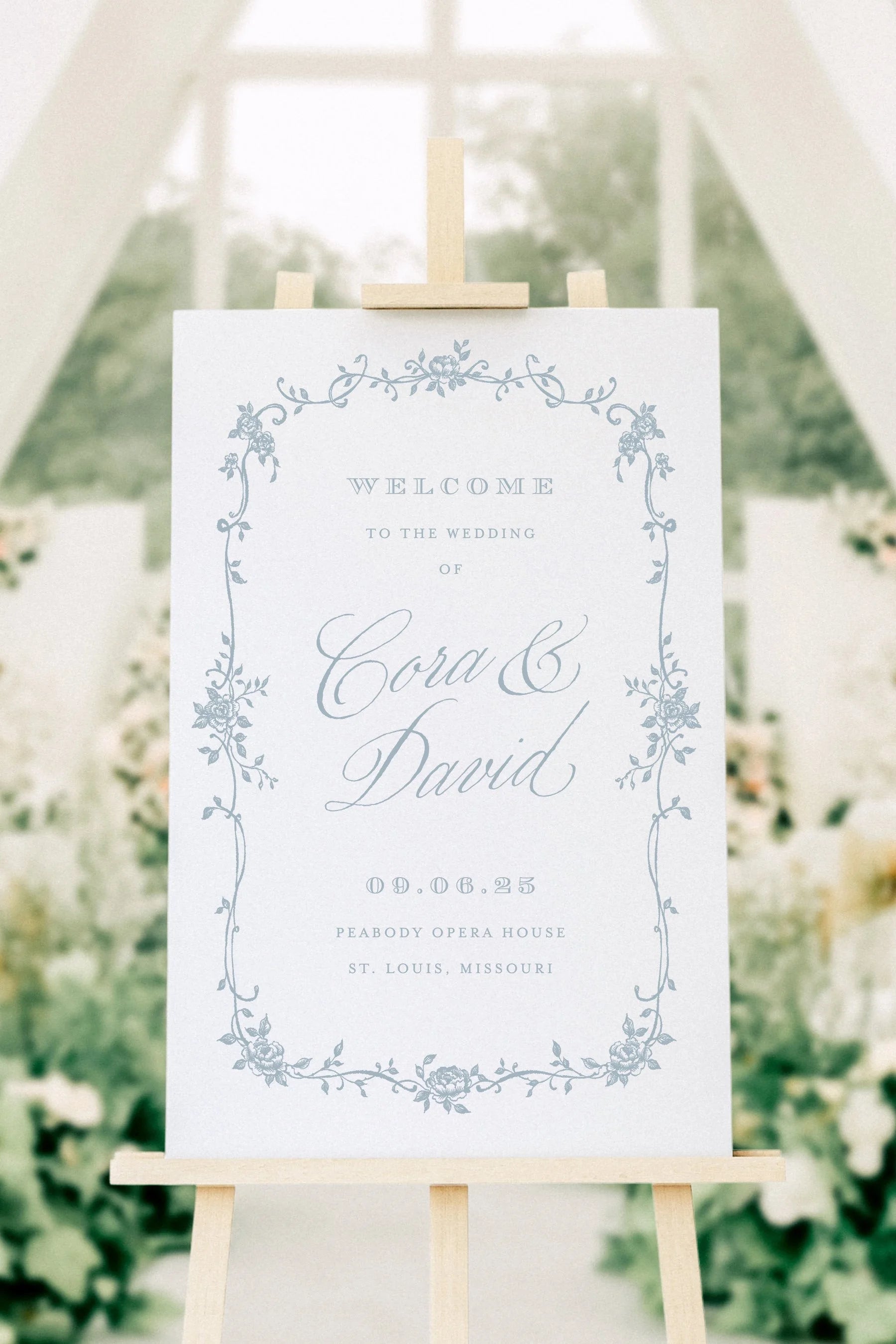 Anderson | Wedding Welcome Sign