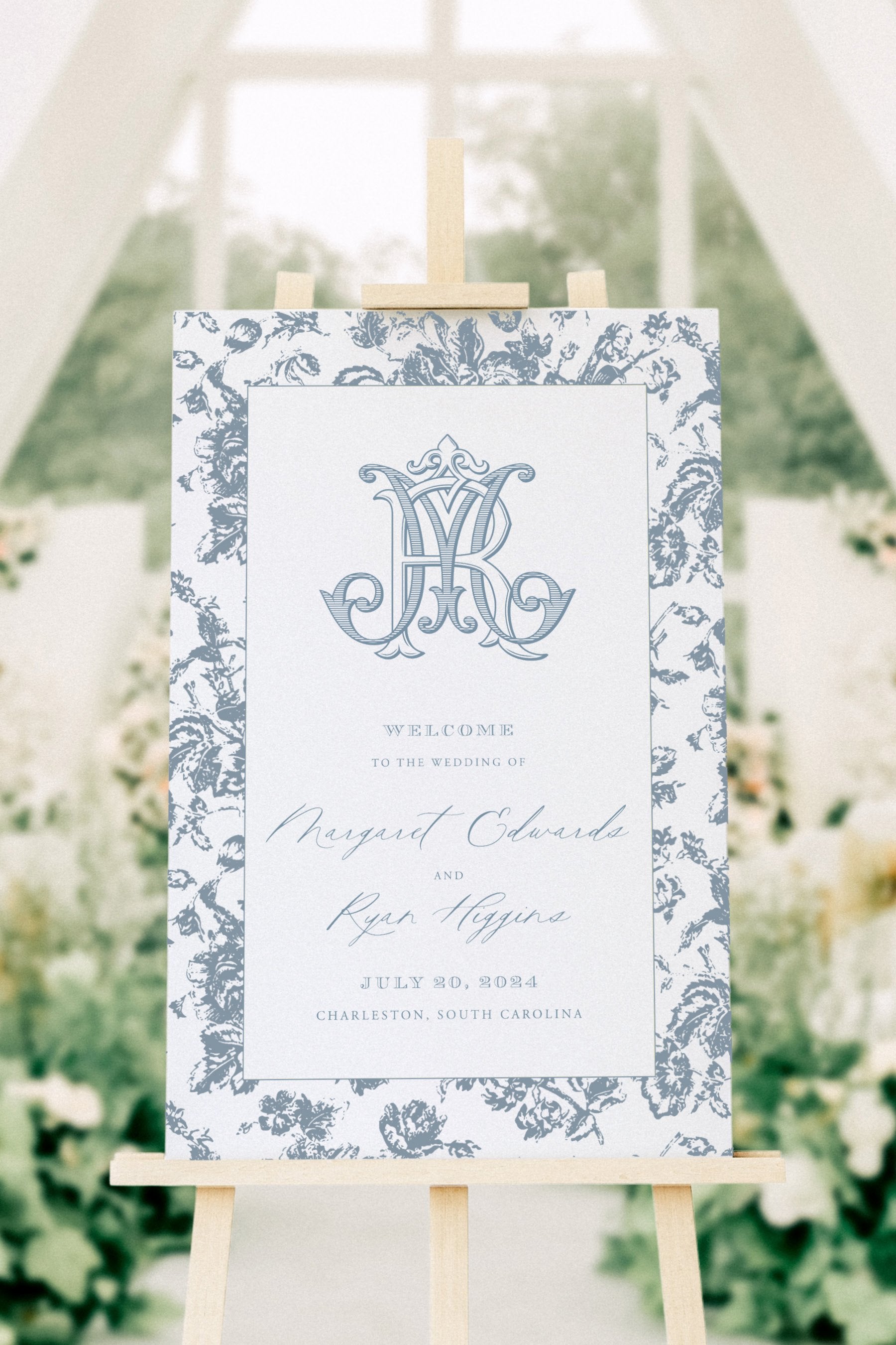 Cindy | Wedding Welcome Sign