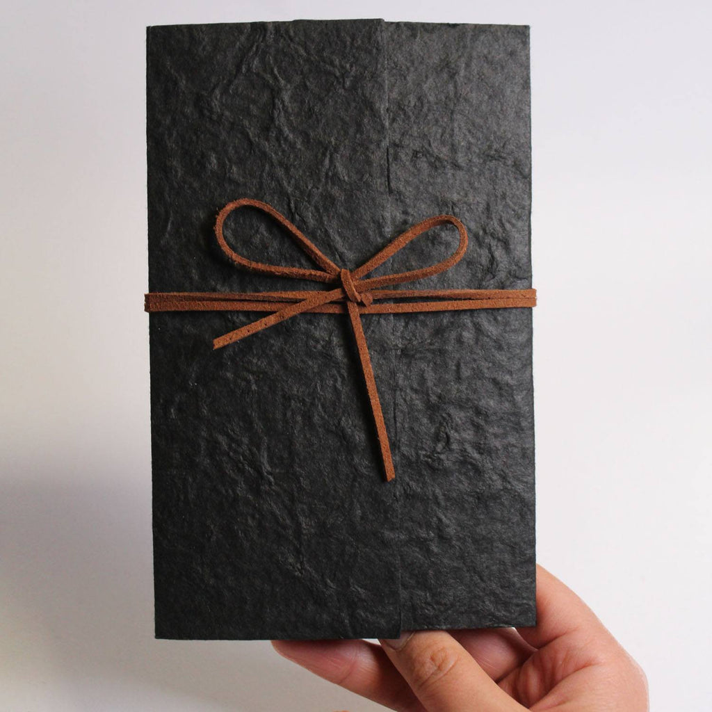Black Invitations for Simple Wedding Theme