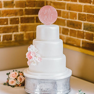 Custom Mr & Mrs Cake Topper