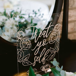 Treat Yo Self Sign