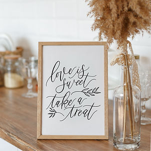 Love is Sweet, Take a Treat Print