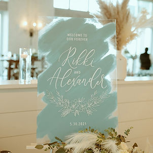 Boho Welcome to our Forever Sign