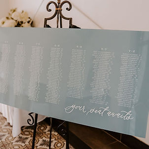 Your Seat Awaits Seating Chart