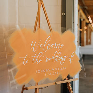 Welcome To Our Wedding Sign