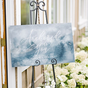 Anchored to You Sign