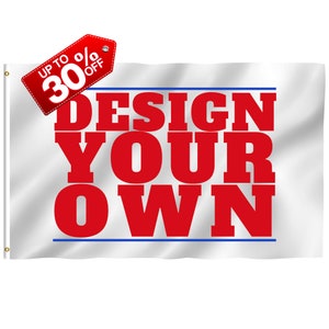 Custom Flag Single/Double-Sided Personalized Flags for Boats Cars Events Advertising Wall Decor Personalized Gift Print Image Logo Text