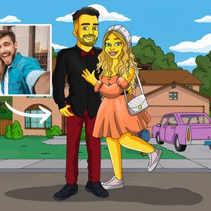 Custom Simpsons Portrait - Turn Your Photos Into An Iconic Character [DIGITAL ONLY]