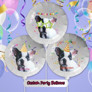 Custom Photo Foil Balloon: Personalized Birthday Party Decor