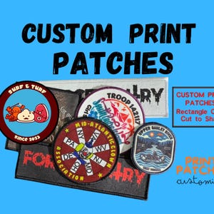 Custom Print patches